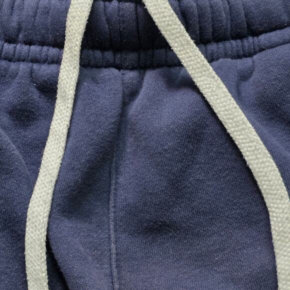 Nike Explosive Fleece Sweat Shorts Men’s L Navy Blue Swoosh Logo - Picture 3 of 5